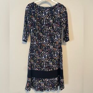 American Living Multicolor Abstract Dress